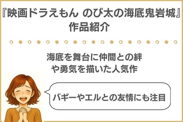 映画ドラえもん のび太の海底鬼岩城 作品情報